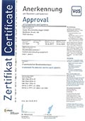 112 018 VdS Zertifikat 1