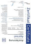 171-003 VdS Zertifikat 1
