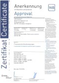 211 022 VdS Zertifikat