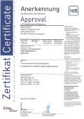 214 003 VdS Zertifikat