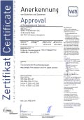 214 007 VdS Zertifikat