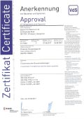 214 025 VdS Zertifikat