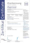 221 001 VdS Zertifikat