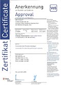 224 003 VdS Zertifikat