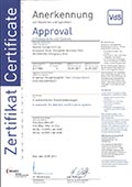 224 005 VdS Zertifikat