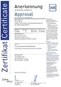 322 003 VdS Zertifikat