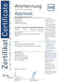 333-002 VdS Zertifikat