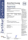 340 005 VdS Zertifikat