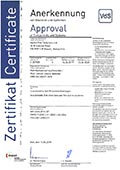 361 003 VdS Zertifikat