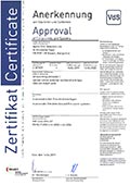 361 006 VdS Zertifikat