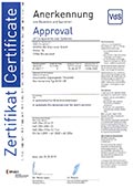 512-008 VdS Zertifikat